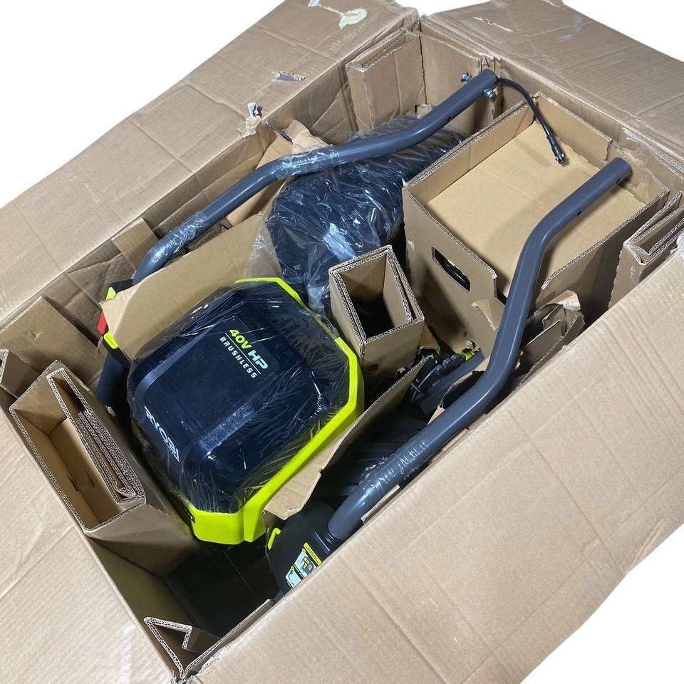 Ryobi 40v HP Electric Brushless Rear Tine Tiller 18", RY40702VNM Kit Combo - Image 3 of 4