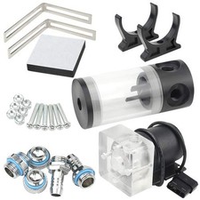 600L/H 19W DC12V CPU Cooling Heat Exchanger Water Pump Tank 86 ml CO2 Cooler