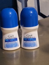 Avon Cool Confidence Roll-On Antiperspirant Deodorant, 1.7 fl oz Lot Of 2. 1M