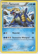 SAMUROTT 41/149 HOLO BOUNDARIES CROSSED POKEMON RARE MP on eBay