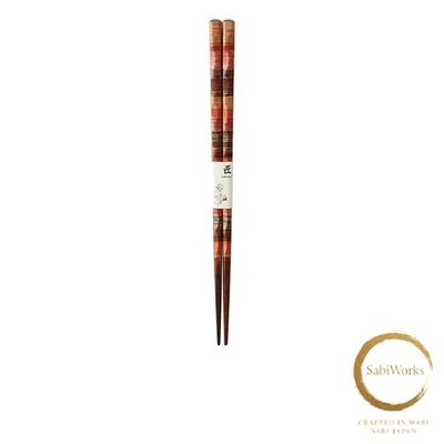 New Kawai Yui Chopsticks Ryuga Vermilion Size: Approx. W21cm 120980