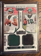 2024 Panini Contenders Rookie Ticket Jordan Travis/Malachi Corley Dual Patch