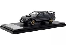 Hi Story 1/43 Subaru Impreza WRX STi 2002 Black Topaz Mica Model Car Used