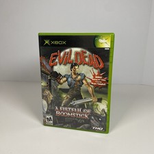 THQ Evil Dead: A Fistful of Boomstick Xbox Game, Manual, M, NTSC-U/C
