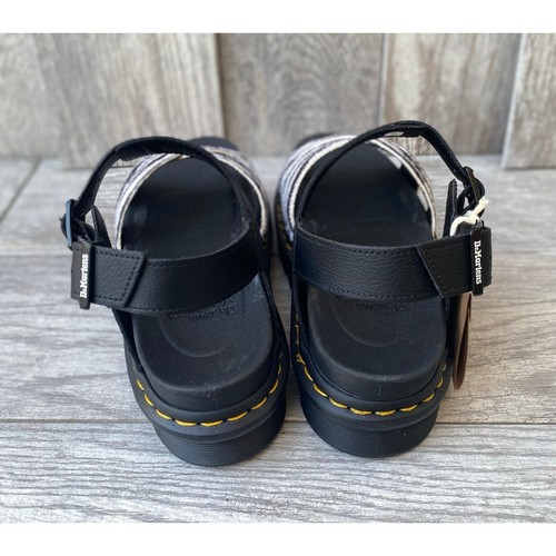 Dr. Martens | Voss II Zebra Haircalf Sandals Women’s Size 9 - Picture 4 of 8
