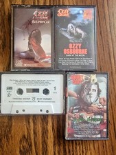 80s hard rock cassette tape lot of 4
