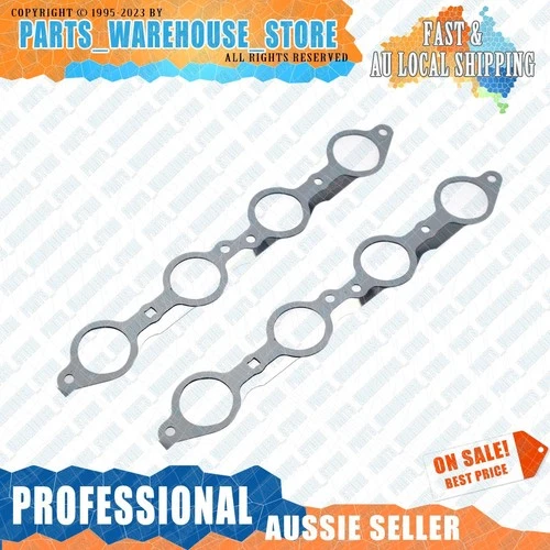 VT VX VY VZ Holden Commodore LS1 LS2 5.7L V8 Extractor Exhaust Manifold Gaskets