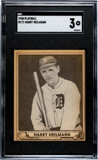 1940 Playball Harry Heilmann #171 SGC 3