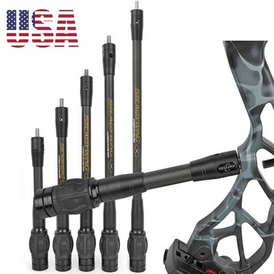 Archery Carbon Balance Bar SilencerCompound Bow Stabilizer Target 6/8/10/12/15''