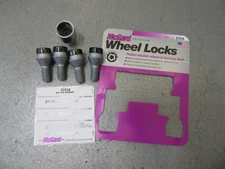 McGard 27316 Black Wheel Lock Set M12X1.25 Bolt Cone Seat  22.0mm Shank