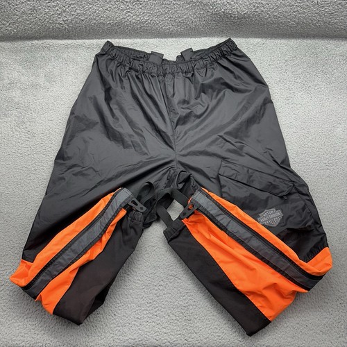 Harley-Davidson Motorcycles 98275-08VM Mens XL Hi-Visibility Rain Suit Pants