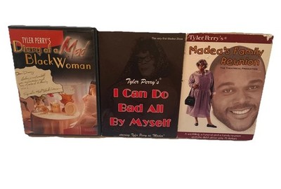 Tyler Perry 3 Pack DVD s Diary Of A Mad Black Woman, I Can Do Bad All By Myself 