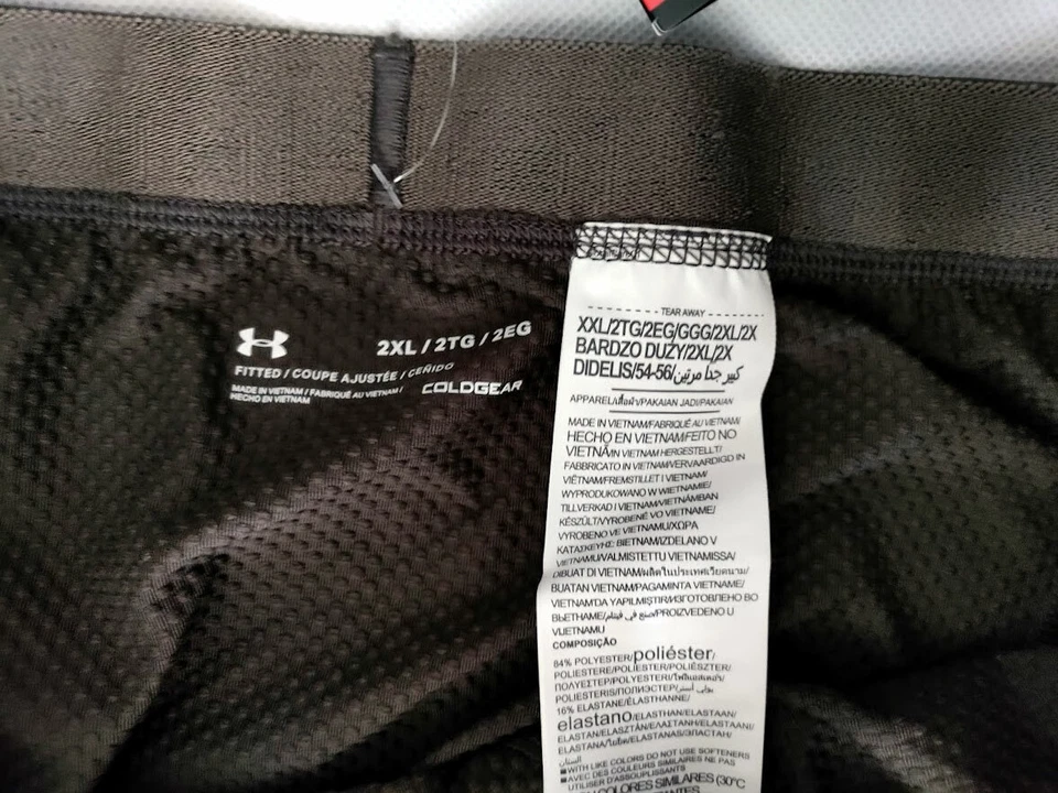 UNDER ARMOUR COLDGEAR REACTOR MID SEASON BASE LAYER LEGGINGS SCENT HUNTING 2XL - Image 4 of 4