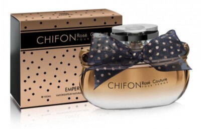 NEW EMPER CHIFON ROSE COUTURE POUR FEMME EAU DE PARFUM WITH FREE SHIPPING 100 ML