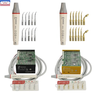 Woodpecker Dental Ultrasonic Scaler UDS N2 N3 LED Piezo Handpiece Tip HW-5L G1 P