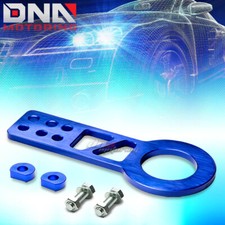 2.25anodized Brushed Blue Billet Style Full Aluminum Front Racing Tow Hook Kit
