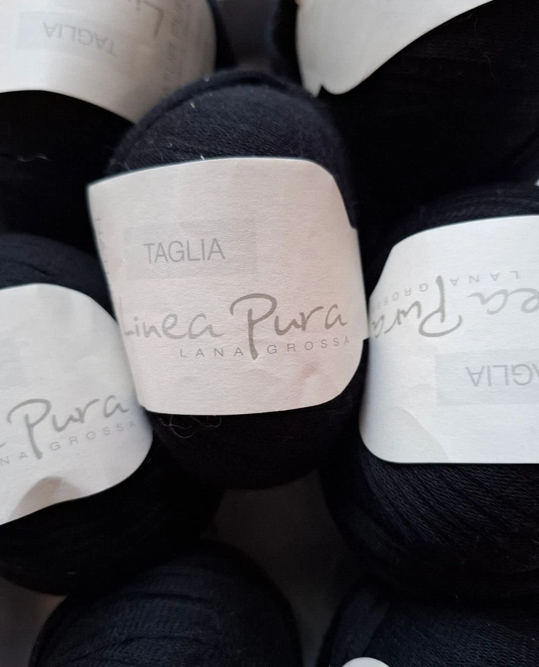 (79€/kg): 50 g LG LINEA PURA TAGLIA, weiches Sommerbändchen, Baumwolle, Farbwahl - Bild 3 von 4