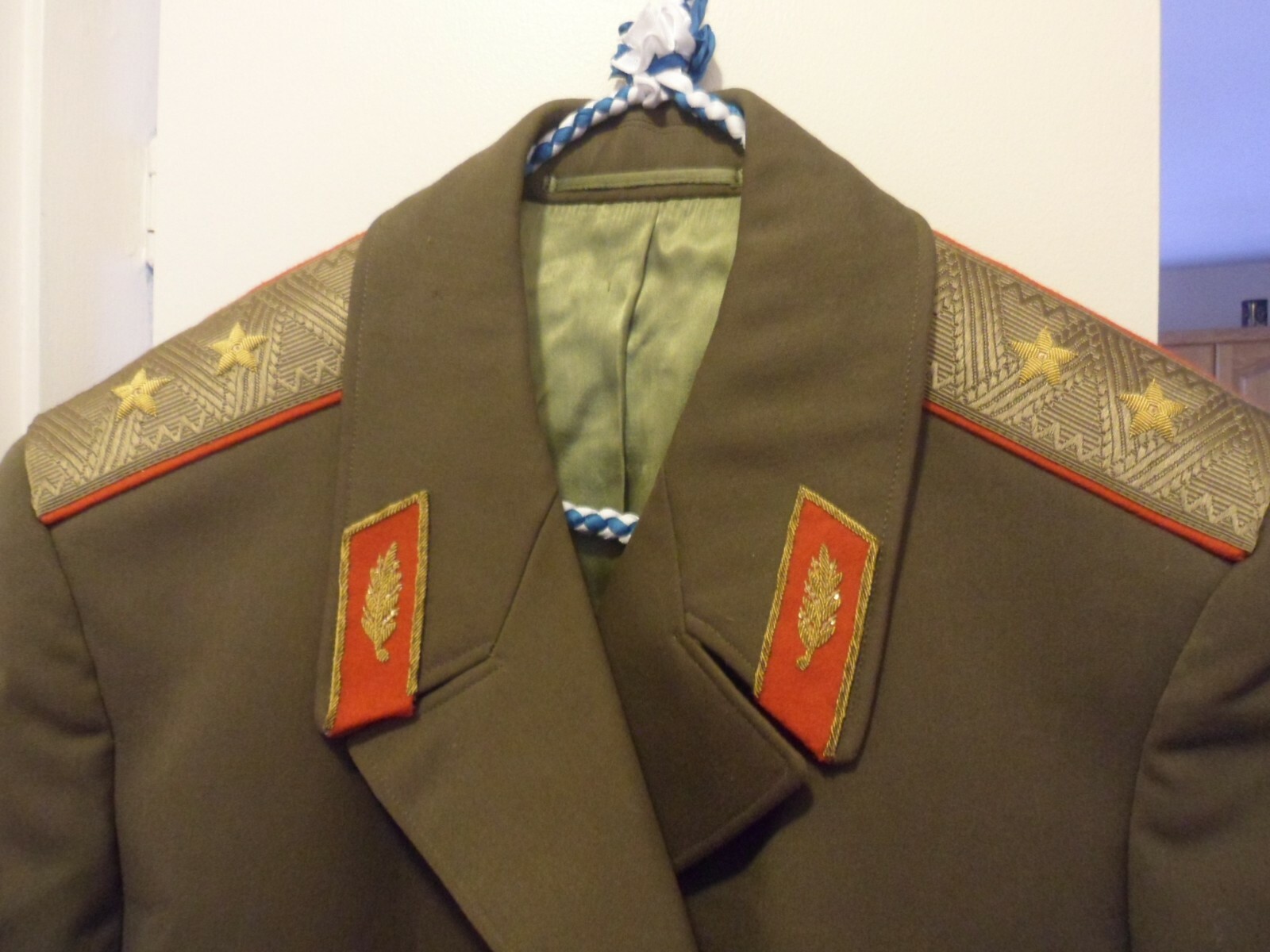 Soviet Union Lt General Overcoat-Large Size-High Quality Lining-Heavy ...