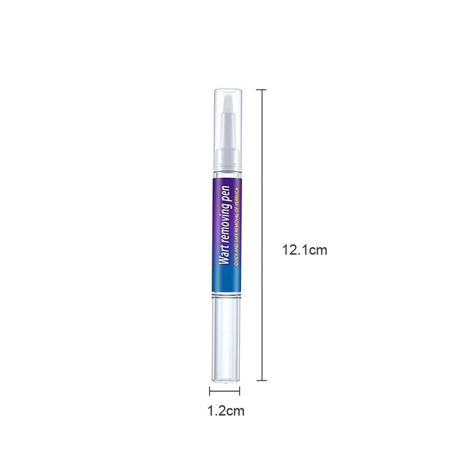 Unisex 3ml 12 Hours Wart Remover Pens Eliminate Foot Corn Warts Skin