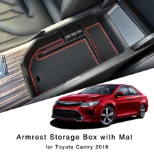 For Toyota Camry L/LE/SE 2018 2019 2020 Center Console Armrest Storage Box Tray