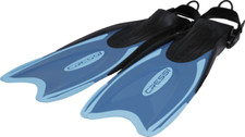 Cressi Palau LAF Open Heel Snorkel Fins Blue