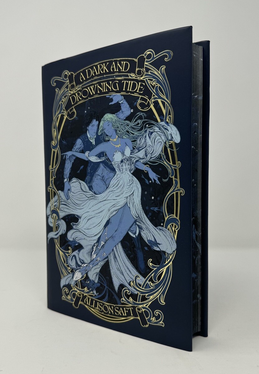 A Dark and Drowning Tide by Allison Saft - Illumicrate NEW SIGNED