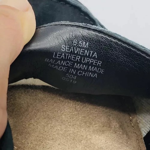 Zapatos para mujer Easy Spirit talla 6,5 M Seavienta negros gamuza mocasines planos hebilla - Imagen 8 de 8