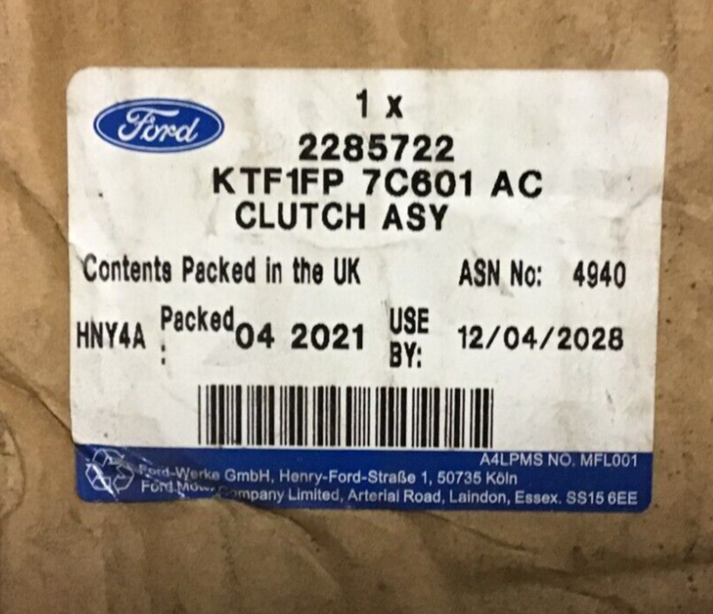 2285722 ford сцепление powershift