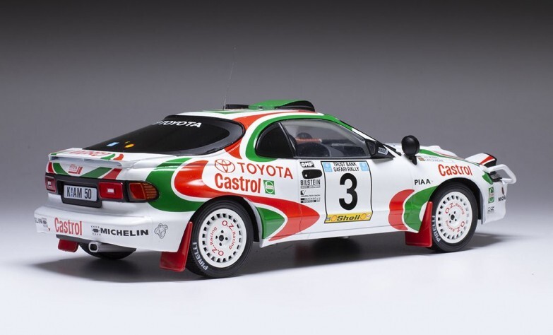 Modèle réduit Toyota Celica Turbo AWD IXO 1/18 pour décoration de bureau