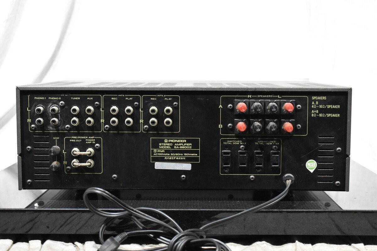 Pioneer SA-8800 II Integrated Amplifier 100V | eBay Pioneer SA-8800 II Integrated Amplifier 100V | eBay