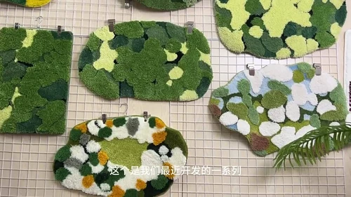 Moss Shag Area Rug for Bedroom Living Room Floor Mats Non-slip Thick Washable - Picture 2 of 44