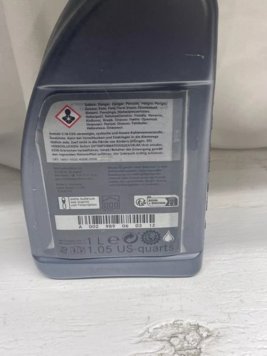 2 PACK~Genuine Mercedes-Benz MB 236.17 ATF D971 Automatic Transmission Fluid 1L - Picture 3 of 5