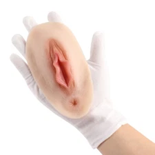 Artificial Vagina Silicone Hiding Gaff Pad Realistic Physiology Structure Vagina