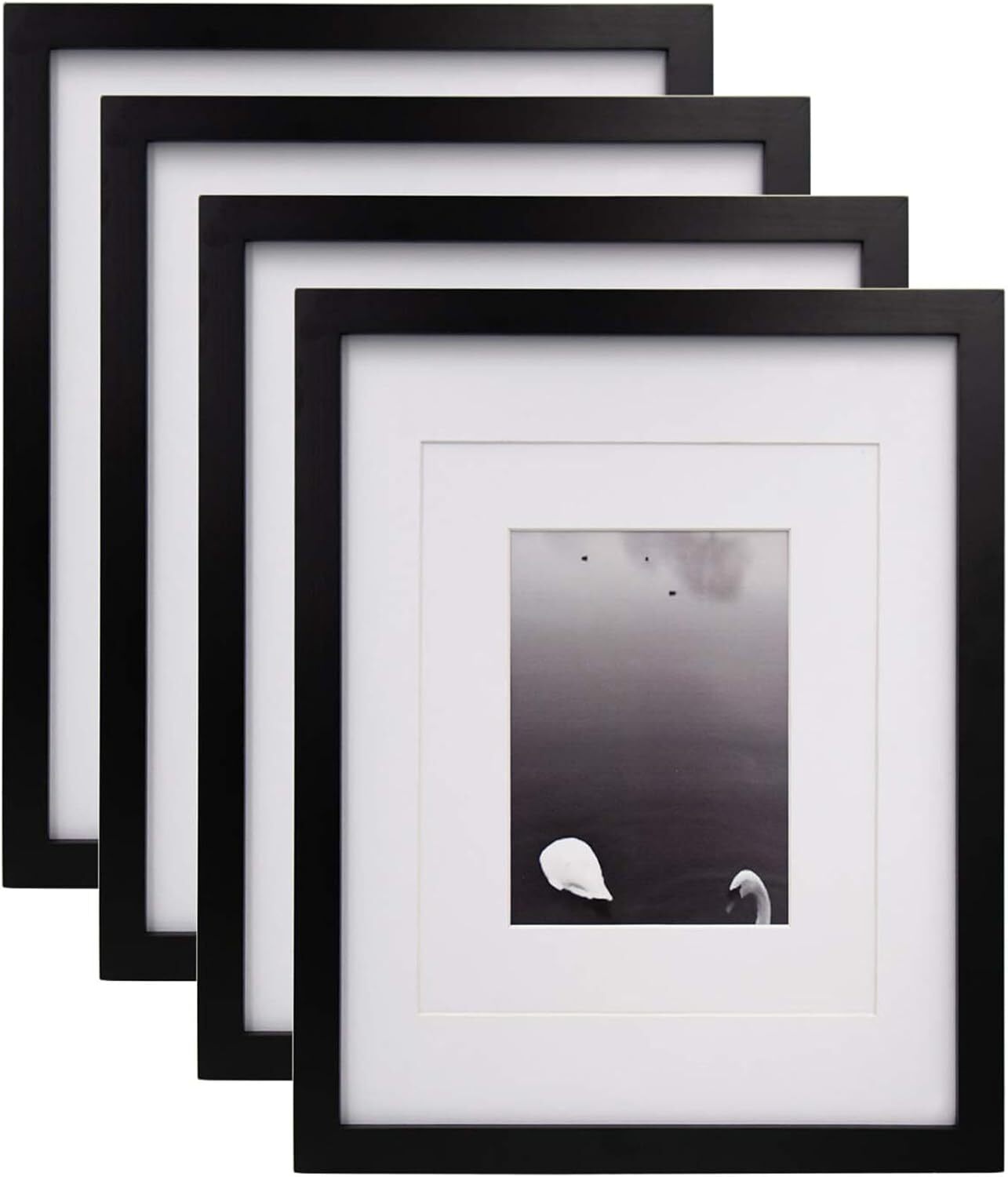 Picture Frames Table Top/Wall Mounting for Photo Horizontally Vertically Display-image