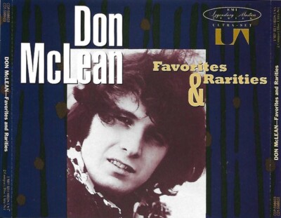 Don Mclean - Favorites and Rarities 2-Disc CD Set - American Pie