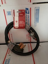 Smart Choice Power Cord Black 50 Amp 4' Wire Range Cord 5304490740  T3 76