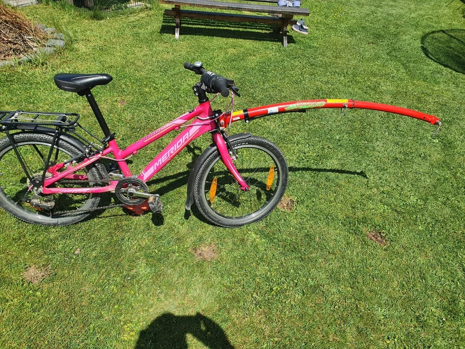Merida MATTS 20 Zoll Kinderrad pink - kaum genutzt/ Garage - Bild 2 von 3