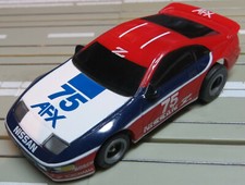For H0 Slotcar Model Railway Nissan 300 Zx With Tomy Motor And Headlight (EBS44)