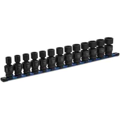 Expert E041654(Mac Tools)13-PC. 1/2'' Drive Metric Universal Impact Socket Set P3