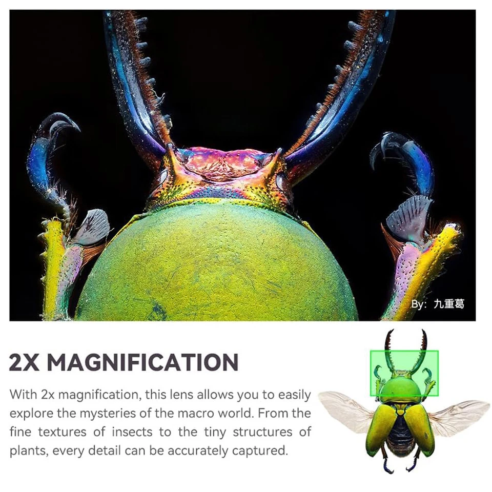 TTArtisan 100mm F2.8 Macro 2x Full Frame Lens for Canon Nikon Sony Fuji L-Mount - Image 2 of 4