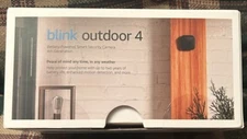 Blink Outdoor 4 Battery-Powered Smart Security Camera System (One Camera) NEW