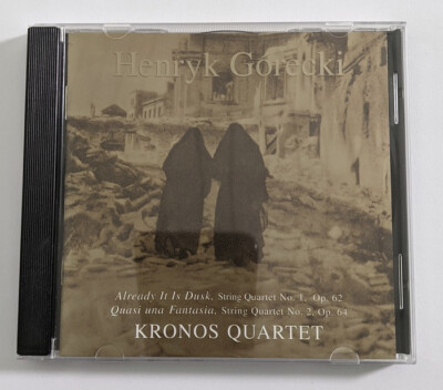 Henryk Gorecki Streichquartette No. 1+2  -  Kronos Quartet    CD