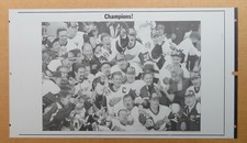  Detroit Red Wings' 1996-97 Stanley Cup 13 x 23 Original Printing plate 