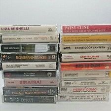 Lot Of 19 Vintage Cassette Tapes Pop Oldies Mix