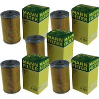 5X Mann-Filter Kraftstofffilter P 707 Fuel Filter