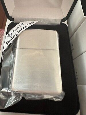 Zippo Armor® Brushed Sterling Silver # 27, Brand New, 2022 Zippo Armor® Brushed Sterling Silver # 27, Brand New, 2022