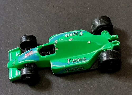 Old Racing Car WELLY Green F-Serie 1 NO-9810 Kids Good Condition Diecast China
