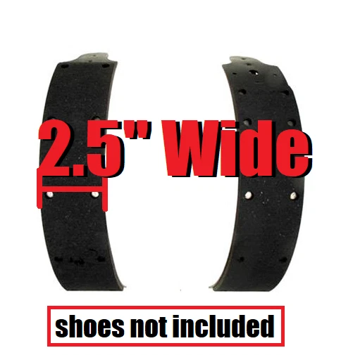 Kit completo de herrajes de tambor de freno trasero para Jeep Cherokee 1984-1993 con zapatas de 2,5" Foto 2 de 2