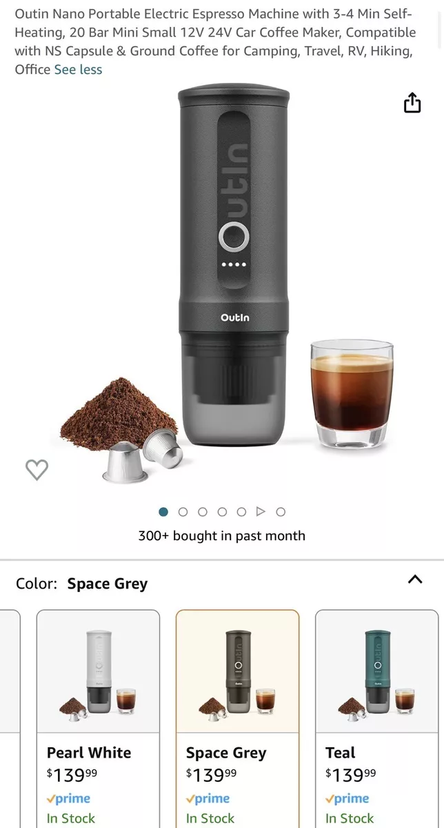 Machine à café portable Auto Capsule Nespresso capsules - Machines