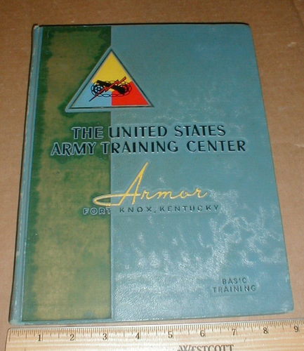 VTG 1957-1960 US Army Training Center Fort Knox Kentucky Basic Training Yearbook | eBay